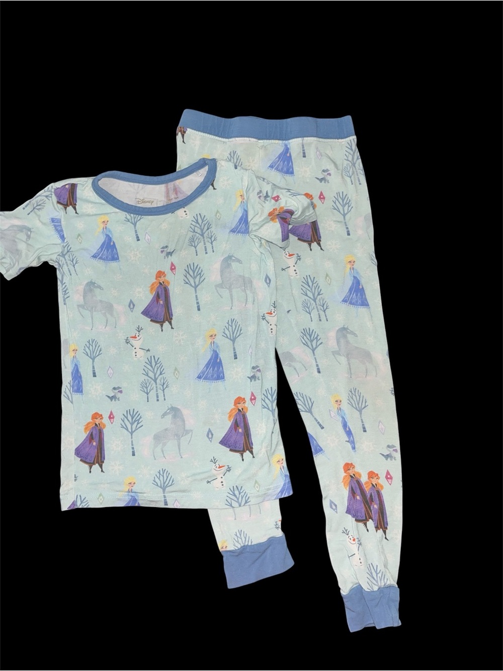 Little Sleepies Disney Frozen short sleeve pajama set